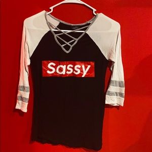 A sassy concert shirt